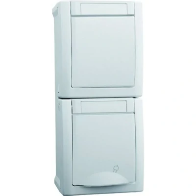Afbeelding van HHG Inzetstuk Wandcontactdoos 90591198 DE