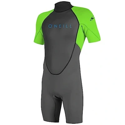 Afbeelding van 2024 O&#039;Neill Heren Reactor II 2mm Rug Ritssluiting Shorty Wetsuit