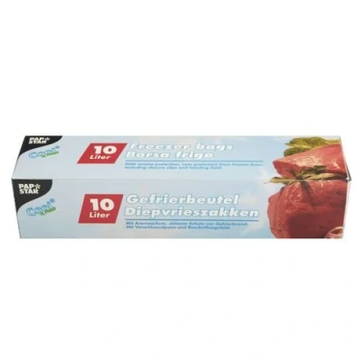 Afbeelding van Papstar 14179 diepvrieszakken, 10 l, 60 x 40 cm, transparant, 24 stuks