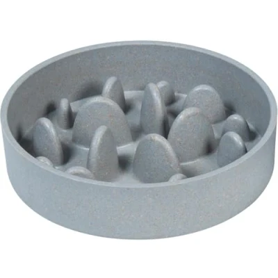 Afbeelding van Jack And Vanilla Slow Feeding Jv Bon Appetit Anti schrok Voerbak Blauw na Ø14x4cm 51/0181 197582
