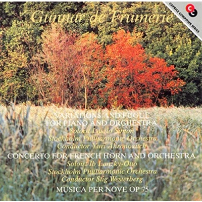 Afbeelding van Laszlo Simon &amp; Lanzky Otto Var.&amp; Fugue For Pi.&amp; Ork / Horn Con (CD)