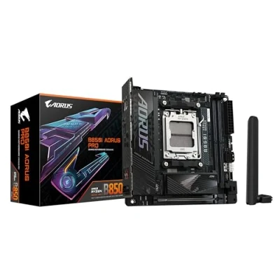 Afbeelding van Gigabyte B850I AORUS PRO Moederbord ATX Socket AM5 AMD B850 DDR5 Realtek ALC4080 Wi Fi 7 2.5 Gigabit Ethernet