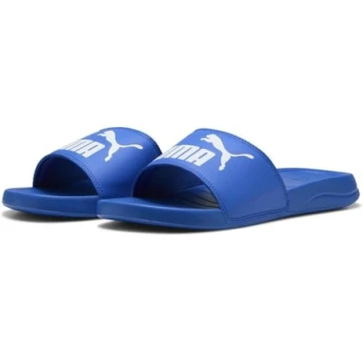 Image de PUMA Popcat 20 Mixte Sandale glissante, bleu vif blanc, 46 EU