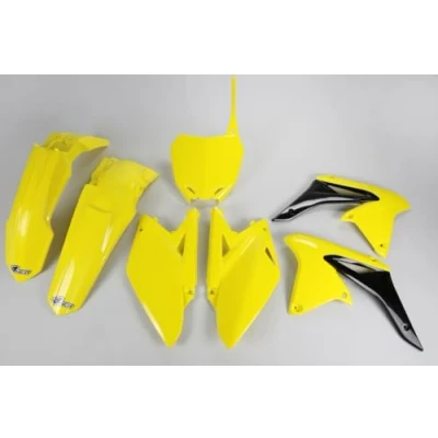 Afbeelding van UFO Plastickit Suzuki RMZ250 2010 2018 geel