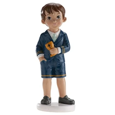 Afbeelding van dekora 315111 Blas eerste communie taartdecoratie voor kinderen, 16 cm