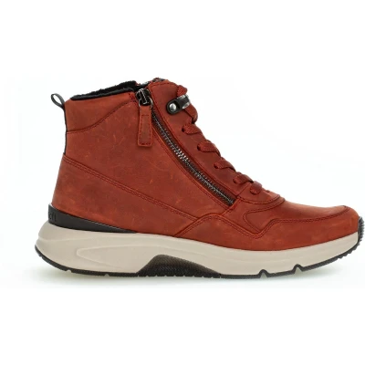 Afbeelding van Gabor rollingsoft sensitive 96.888.29 dames laars rood maat 42 (EU) 8 (UK)