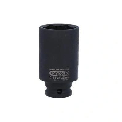 Afbeelding van KS TOOLS 515.1132 Kracht, dopsleutel 32,0 12,5 (1/2&quot;)mm (inch) Zeskant