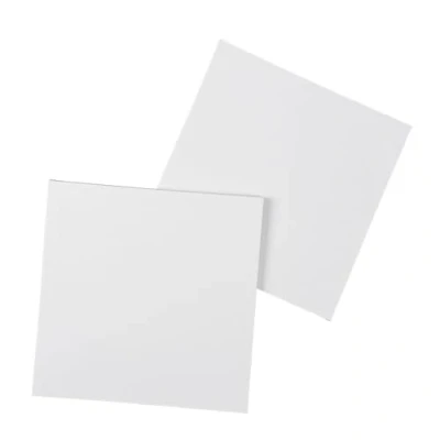 Afbeelding van Ideen mit Herz Set van 2 canvas op MDF lijst, 390 g/m², kunstenaarsdoek, voor schilderen met acryl of olieverf, g/m² (30 cm x 30 cm)