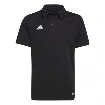 Afbeelding van adidas Entrada 22 Polo Youth Zwarte Sportpolo 116
