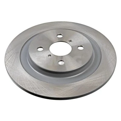 Afbeelding van SWAG 33 10 7205 Remschijf Achteras 278 9,1 4 100 volledig Gecoat TOYOTA: Yaris III Hatchback, II Van