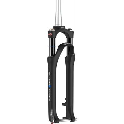 Afbeelding van Voorvork 27.5&quot; Suntour Mobie25 AIR LOR 1.5&quot; &gt; 1 1/8&quot; vorkbuis PM remnokken 75 mm veerweg