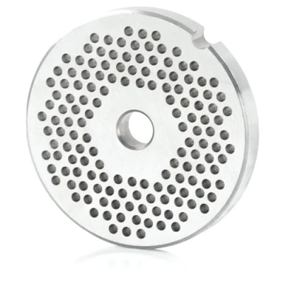 Afbeelding van Zelsius Geperforeerde schijf met 3 mm diameter voor professionele elektrische vleesmolen, Ø 7 cm, reserveaccessoires, roestvrijstalen platen, reservemes vleesmolen
