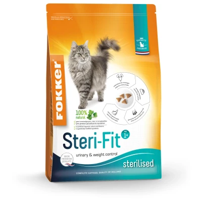Afbeelding van Fokker Kat Steri Fit 10 KG (392484)