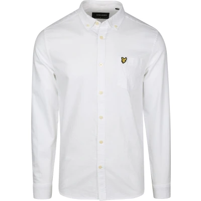 Afbeelding van Lyle &amp; Scott overhemd heren wit effen