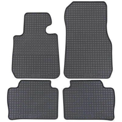 Afbeelding van Petex 15710 Vloermatset Rubber voor en achter 4 zwart BMW: 3 Saloon, Touring