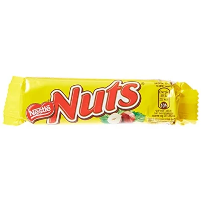 Afbeelding van Nuts Chocolade Reep Single 42 Gram
