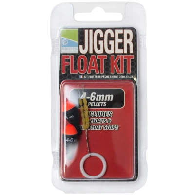 Image de Preston Jigger Float Kit 4mm 6mm Flotteurs pêche