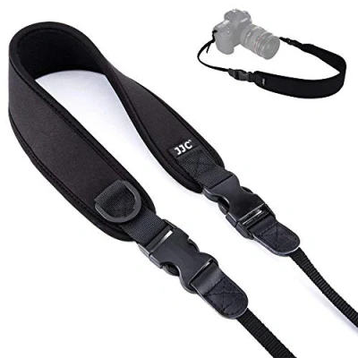Afbeelding van Verstelbare neopreen camera nekband, snelsluiting clip stijl, Snelsluitclip stijl