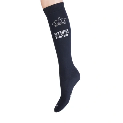 Image de Stapp Crown kniekous donkerblauw maat:35 38