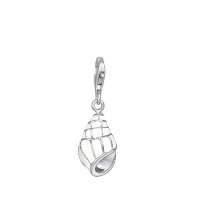 Afbeelding van Elli Muschel Strand Hanger, Dames, Maat: One Size, Silber