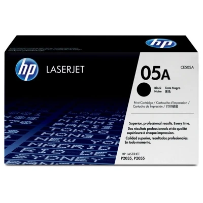 Image de HP 05A toner LaserJet noir authentique