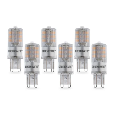 Afbeelding van G9 LED Lamp 5W SMD Warm Wit 6 Pack