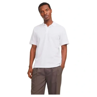 Image de Jack &amp; Jones Jjeaustin Polo SS Noos, Blanc Détails : classique, L