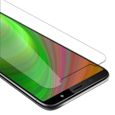 Afbeelding van Cadorabo Screenprotector geschikt voor HTC U12 LIFE Pantser film Beschermende in KRISTALHELDER Geharde (Tempered) display beschermglas 9H hardheid met 3D Touch