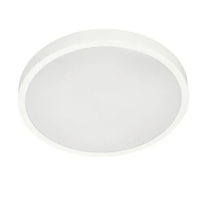 Afbeelding van EDO PERETI led plafondlamp, 18 W, wit, 29,5 cm, plafondverlichting 220 240 V, IP44, 4000 K, neutraal 1800 lm, binnenverlichting, moderne EDO777608