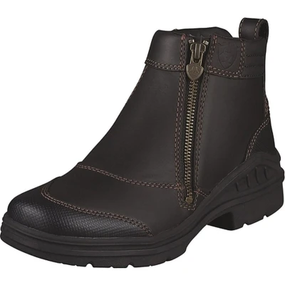 Afbeelding van Ariat Stalschoenen Barnyard Side Zip Dark Brown 37
