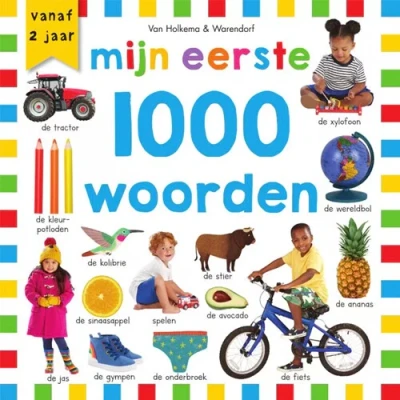 Afbeelding van Uitgeverij van holkema &amp; warendorf mijn eerste 1000 woorden