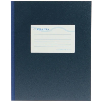 Afbeelding van Atlanta By Jalema Breedkwarto&#039;s 160 Bladzijden, Blauw Notitieboek