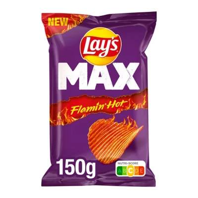 Afbeelding van Lays Max Hot 9x150g