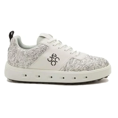 Afbeelding van ECCO Street 720 Golfschoenen, Heren, Maat: 46, White Leer en textiel