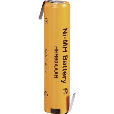 Afbeelding van Panasonic AAA HT 550 LF Z Speciale oplaadbare batterij (potlood) soldeerlip NiMH 1.2 V 500 mAh