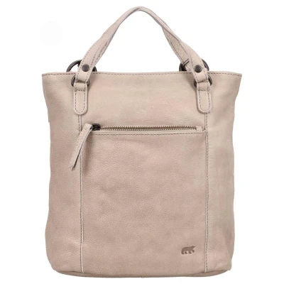 Afbeelding van Bear Design Sandy Shoulder / Backpack silver mink Damestas