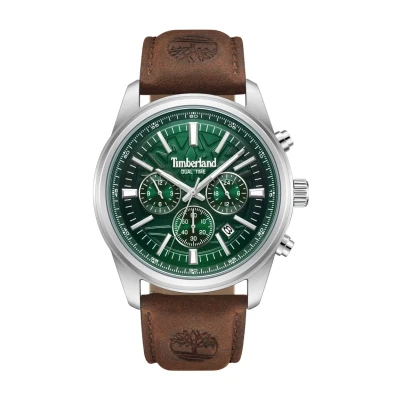 Afbeelding van Dual time horloge Northbridge Green Brown