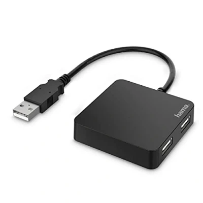 Afbeelding van Hama Usb Hub 4 Poorts 2.0 480 Mbit/S