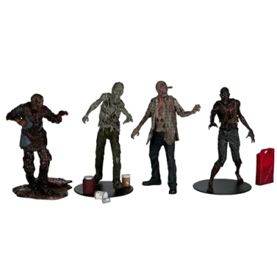 Afbeelding van McFarlane Toys The Walking Dead Action Figuur 4 Pack Walkers 13 cm