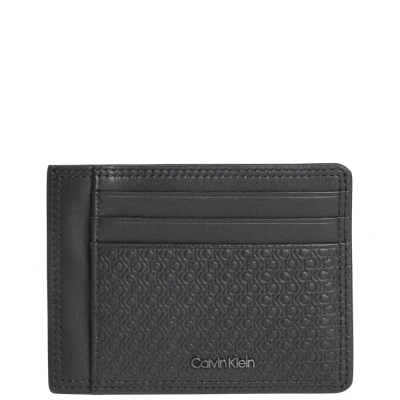 Image de Calvin Klein Minimalism Hommes Porte carte Noir K50K51090601O