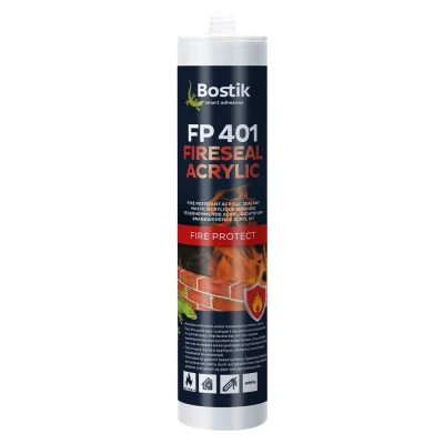 Afbeelding van Bostik fp 401 fireseal acrylic 310 ml, wit
