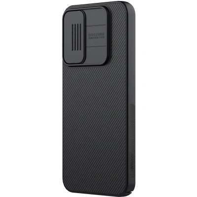 Afbeelding van Nillkin CamShield Pro Back Cover Geschikt voor Samsung Galaxy A15 Hoesje Zwart