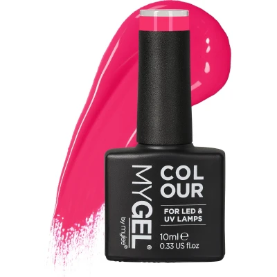 Afbeelding van Mylee Gel Nagellak 10ml [Dragon Fruit] UV/LED Gellak Nail Art Manicure Pedicure, Professioneel &amp; Thuisgebruik [Neons Range] Langdurig en gemakkelijk aan te brengen