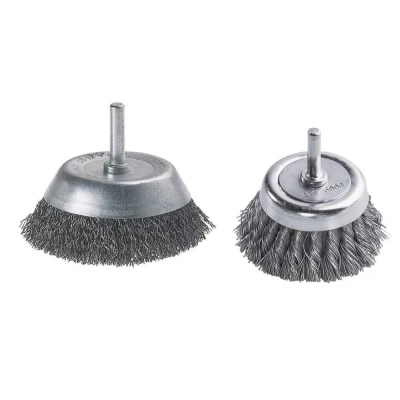 Afbeelding van Wolfcraft 2704000 Kom staalborstel Schacht Ø 6 mm 1 stuk(s)