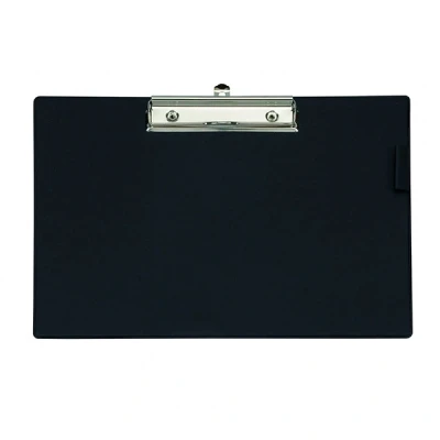 Image de Porte bloc à pince revétu plastique a3 litalienne noir maul 2336790