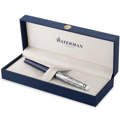 Image de WATERMAN Hémisphère L&#039;Essence du bleu Stylo plume, Bleu, Plume fine, encre bleue, Coffret cadeau