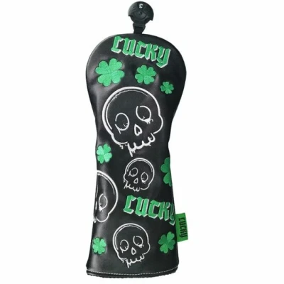 Afbeelding van Legend Fairwaywood Headcover Lucky Zwart Groen