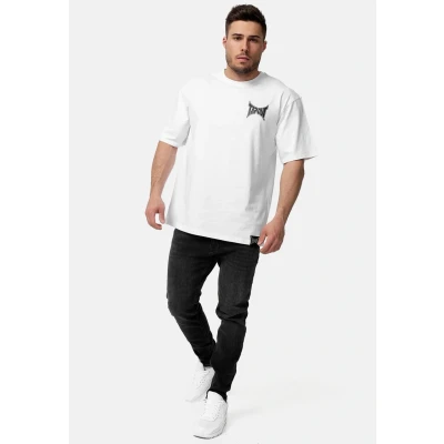 Afbeelding van Tapout Creekside Tshirt print, Heren, Maat: Large, White black