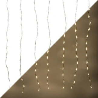 Afbeelding van Kerstverlichting Balkon LED String 2M met 11 vertakkingen en 5 lichtfuncties 220 lampjes