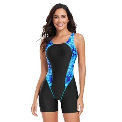 Afbeelding van BEACHKINI Maillot De Bain Femme Une Pièce Dos Ouvert Compétitif,06 Bloc,EU 42